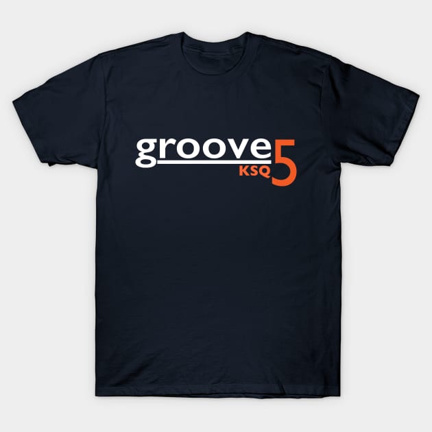 groove KSQ 5th Anniversary Design T-Shirt by grooveKSQ